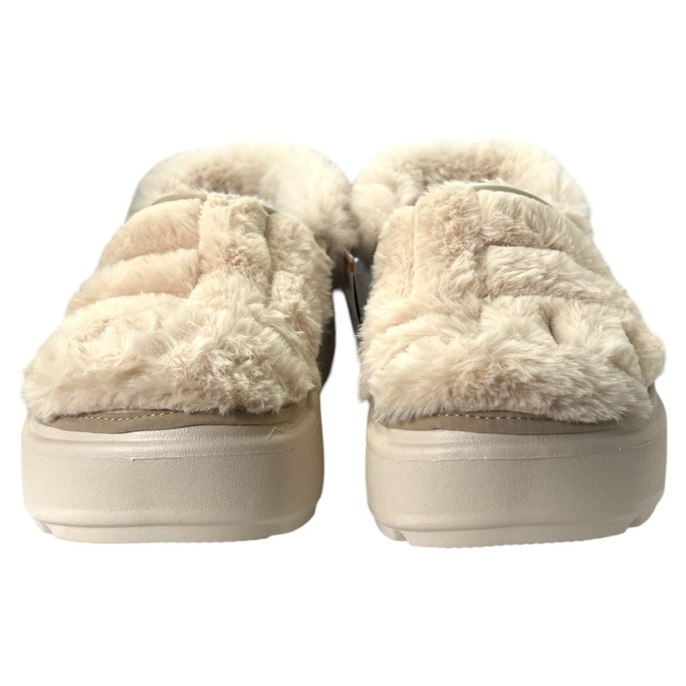 New CROCS Womens Stomp Quilted Clog 208938-160 Stucco Ivory US W 9-M 7 - Picture 2 of 9